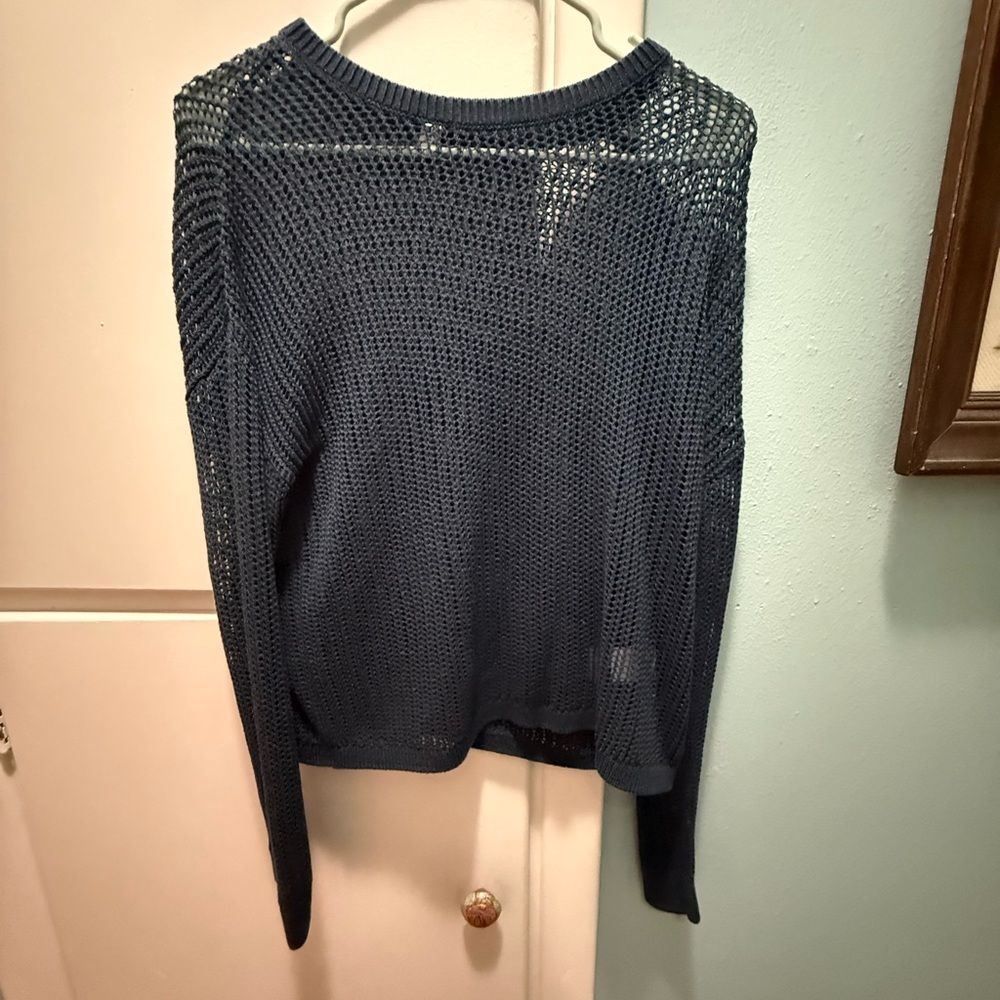Uniqlo Dark Blue Knit Top